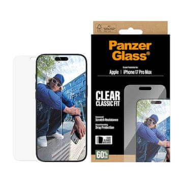 PanzerGlass Classic Fit zaštitno staklo za iPhone 17 Pro Max (PG24188)