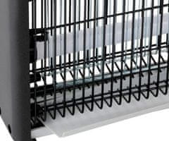 Grundig svjetiljka protiv kukaca, LED, 4W, kabel 120 cm, crno-srebrna