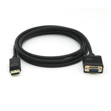 Equip kabel DisplayPort na VGA 2.0 m FHD