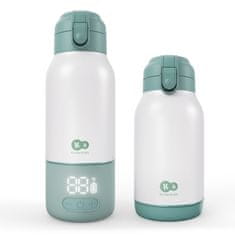Kinderkraft Gaja 2-u-1 grijač i termos, 500 ml, zeleni