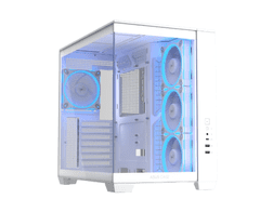 ASUS A32 Plus ATX kućište, kaljeno staklo, 4x120 mm ARGB ventilatora, bijela (90DC00S3-B19000)