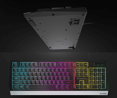 Genesis Rhod 300 RGB gaming tipkovnica, Membrana, Anti-Ghosting, SAD