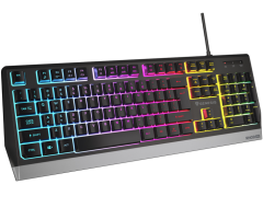Genesis Rhod 300 RGB gaming tipkovnica, Membrana, Anti-Ghosting, SAD