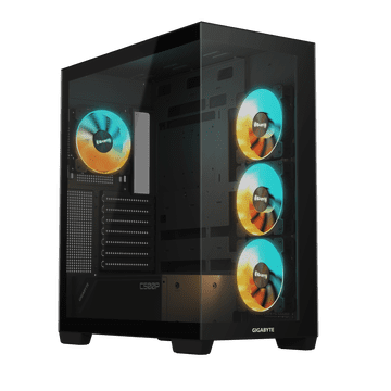Gigabyte C500 PANORAMIC STEALTH ICE kućište za računalo, ATX, ARGB, crno (GB-C500P ST)
