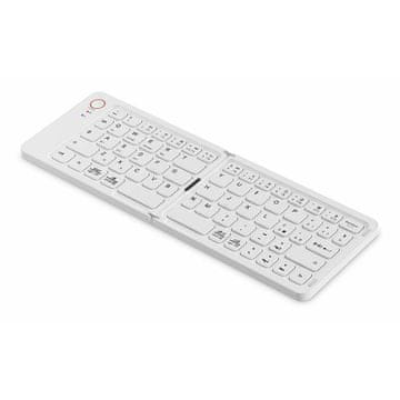 CellularLine KBOARDY sklopiva tipkovnica, Bluetooth, QWERTY, bijela (BTKEYBOARDYW)
