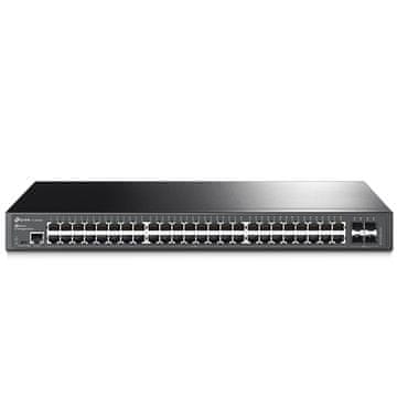 TP-Link TL-SG3452 JetStream 48-portni Gigabit 10/100/1000 L2 upravljani mrežni prekidač s 4 SFP priključka