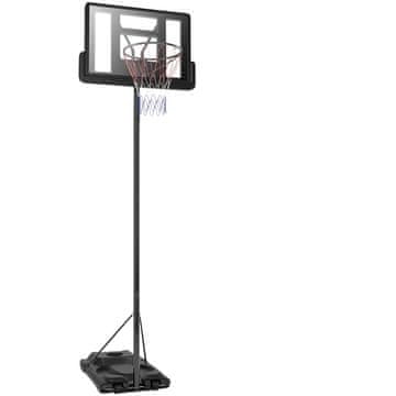 Northix Podesivi košarkaški koš s postoljem 180 do 305 cm