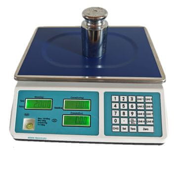 TEHCO Certificirana baždarena vaga 15 kg