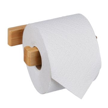 Northix Zidni držač za toaletni papir bambus naravni dizajn
