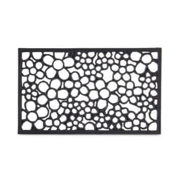 Northix Pravokutna gumena otirač 60x90 cm s protukliznom površinom