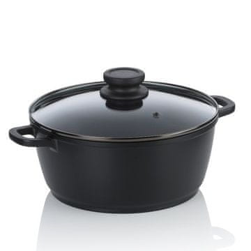 Kela Lonac KL-15171 Atura cast aluminum black 24 cm 3.2 l