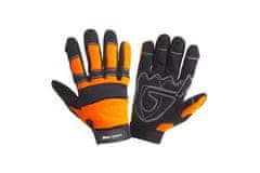 LAHTI PRO Rukavica Mechanic gloves L280510P, black-orange, size 10 PRO