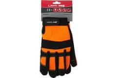 LAHTI PRO Rukavica Mechanic gloves L280510P, black-orange, size 10 PRO