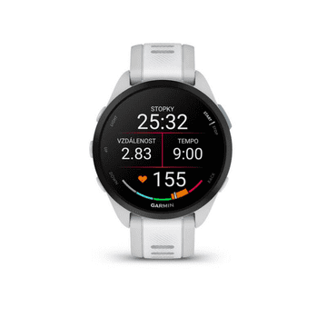 Garmin Pametni sat Forerunner 165 - maglovito siva/bijeli kamen