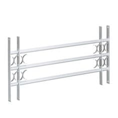 Northix Adjustable Galvanized Steel Anti Theft Window Grille