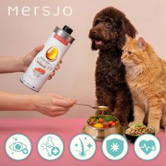Mersjo Mersjo 100% norveško lososovo ulje za pse i mačke u aluminijskoj limenci 1000 ml