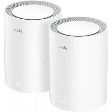 Cudy WiFi sustav AX3000/M3000 Wi-Fi 6 Mesh 2.5Gb rješenje (2 komada), bijela