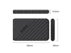 Orico 25PW1-U3-BK-EP USB 3.0 C HDD/SSD 2.5" crno kućište za disk
