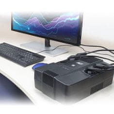 ACT AC2300 Linijski interaktivni UPS 600VA sa 6 uzemljenih utičnica, 120W, alarm, AVR