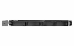 Qnap NAS poslužitelj, 1U rack-mount (kratki), 4 GB RAM-a, 10 Gb mreža