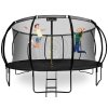HyperMotion Dječji trampolin promjera 487 cm s unutarnjom mrežom - nosivost 150 kg, za djecu stariju od 3 godine, otpornost na vremenske uvjete i UV zrake