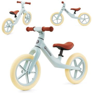 HyperMotion Dječji bicikl bez pedala s podesivim sjedalom za vožnju - nosivost 50 kg, kotači od poliuretana 12 inča, za djecu stariju od 18 mjeseci