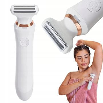 Verkgroup Ženski bežični električni brijač/epilator s USB-om