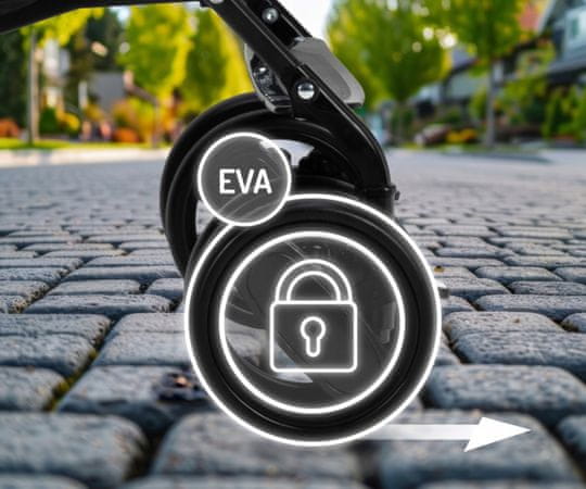EVA kotači i ventilacija kolica