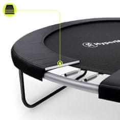 HyperMotion Dječji trampolin promjera 366 cm s unutarnjom mrežom - nosivost 150 kg, dvostupanjske ljestve, otpornost na UV, za djecu stariju od 3 godine