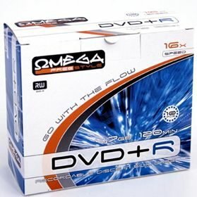 Omega DVD+R disk DVD+R 4.7GB Freestyle 1pc