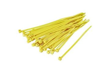 Ostatní Trake za vezanje Euro Tools V24020 Cable ties, 120 x 2.5 mm, 100 pcs, yellow