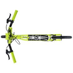HyperMotion Gradski romobil s pneumatskim kotačima promjera 40 cm - nosivost 100 kg, upravljač podesiv od 83 do 90 cm, dvije ručne kočnice V-Brake