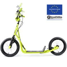 HyperMotion Gradski romobil s pneumatskim kotačima promjera 40 cm - nosivost 100 kg, upravljač podesiv od 83 do 90 cm, dvije ručne kočnice V-Brake