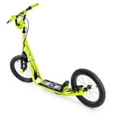 HyperMotion Gradski romobil s pneumatskim kotačima promjera 40 cm - nosivost 100 kg, upravljač podesiv od 83 do 90 cm, dvije ručne kočnice V-Brake