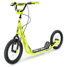 HyperMotion Gradski romobil s pneumatskim kotačima promjera 40 cm - nosivost 100 kg, upravljač podesiv od 83 do 90 cm, dvije ručne kočnice V-Brake