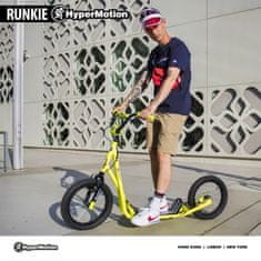 HyperMotion Gradski romobil s pneumatskim kotačima promjera 40 cm - nosivost 100 kg, upravljač podesiv od 83 do 90 cm, dvije ručne kočnice V-Brake