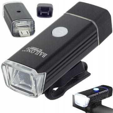 Bailong Aluminijska LED CREE Q5 baterija. Svjetlo za bicikl od 1200 mAh, USB, IPX-4