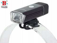 Bailong Aluminijska LED CREE Q5 baterija. Svjetlo za bicikl od 1200 mAh, USB, IPX-4