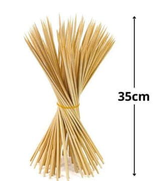 Rayher.	 Drvene štapiće 35 cm, 3 mm, 100 kom