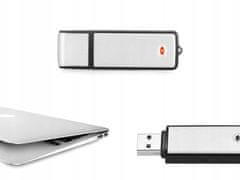 Verkgroup Mini špijunski snimač na baterije, USB stick, diktafon od 8 GB