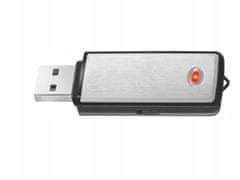 Verkgroup Mini špijunski snimač na baterije, USB stick, diktafon od 8 GB