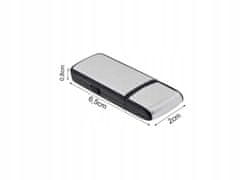 Verkgroup Mini špijunski snimač na baterije, USB stick, diktafon od 8 GB