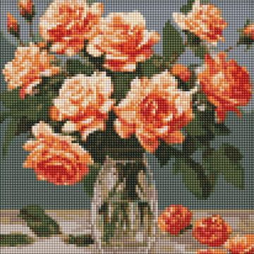 Rayher.	 Dijamantni mozaik, Refined bouquet, 30x30 cm