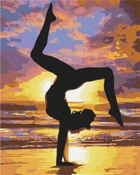 Rayher.	 Slikanje po brojevima, Yoga at sunset, 40x50 cm