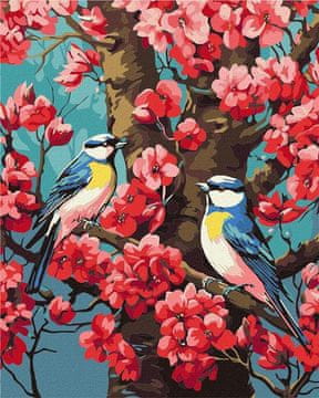 Rayher.	 Slikanje po brojevima, The aroma o fblooming, 40x50 cm