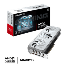 Gigabyte Radeon RX 9070 XT GAMING OC ICE 16G grafička kartica, 16GB GDDR6 (GV-R907XGAMINGOCICE-16GD)