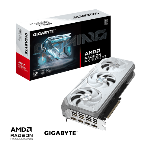 Grafička kartica Gigabyte Radeon RX 9070 XT Gaming OC Ice 16G