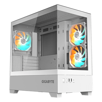 Gigabyte C201 PANORAMIC ICE kućište za računalo, ATX, RGB, bijelo (GB-C201PI)