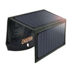 Choetech solarni panel 19W USB TipA putni SC001
