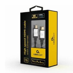 CABLEXPERT HDMI kabel 4K UHD 7,5m Ethernet High Speed crni CCB-HDMIL-7.5M
